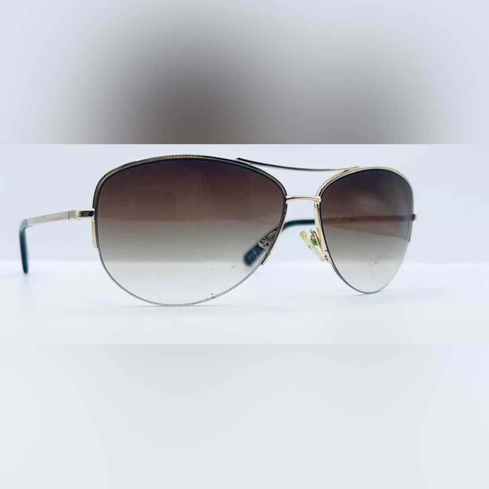 Banana Republic Hollie Bronze Pilot Half-Rim Sunglasses Frames Only